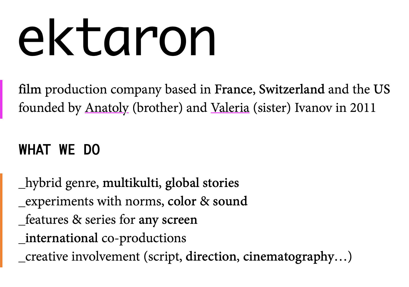 ektaron